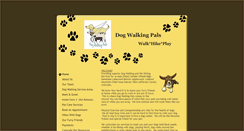 Desktop Screenshot of dogwalkingpals.com